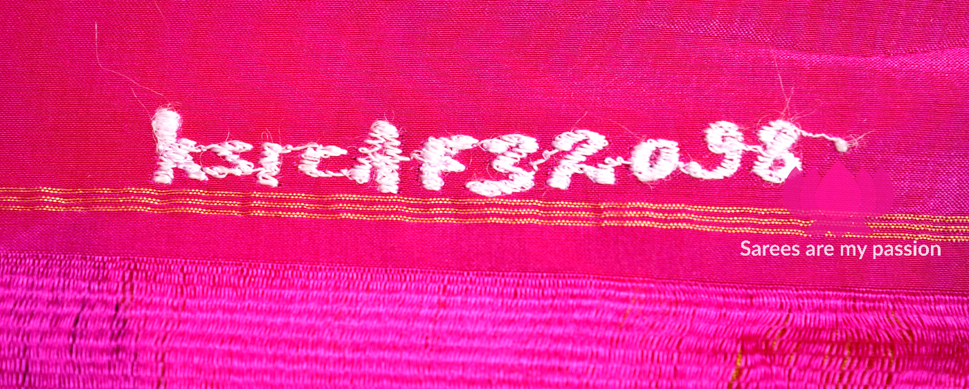 Mysore Silk - factory unique code - Sarees are my passion
